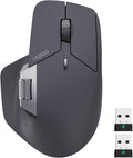 Rapoo MT760 PRO Wireless Mouse NearLink + Bluetooth 5.0 Multi-Device 12K DPI 2K Polling Ergo for Work &amp Gaming 11 Programmable Buttons On-Board Memory Quiet Clicks USB-C 120 Days Battery