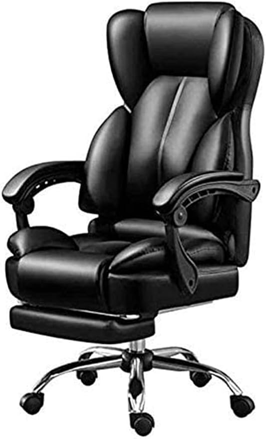 Office Chair Office Chairs Chair Desk Leather Gaming ChairChair Office ChairReclining Gaming Chair PC Computer Racing ChairSwivel Computer Chair Headrest Chair Needed
