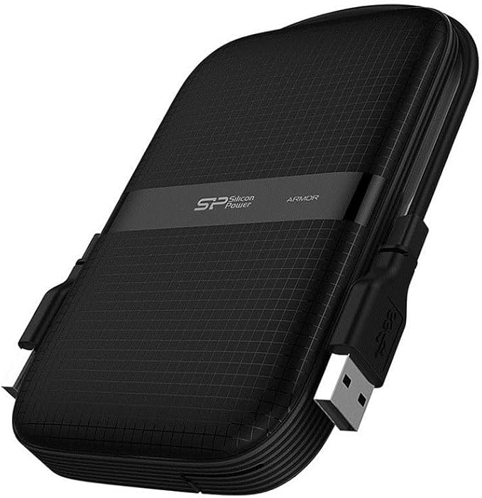Silicon Power Armor A60 External Hard Drive 5000 GB Black