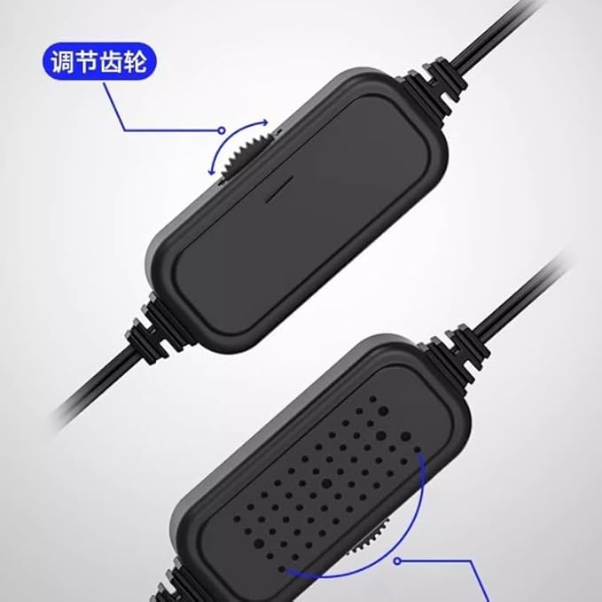 Mini Wired Desktop Computer Speakers with Dual Channel Stereo Sound USB Powered Small Audio System