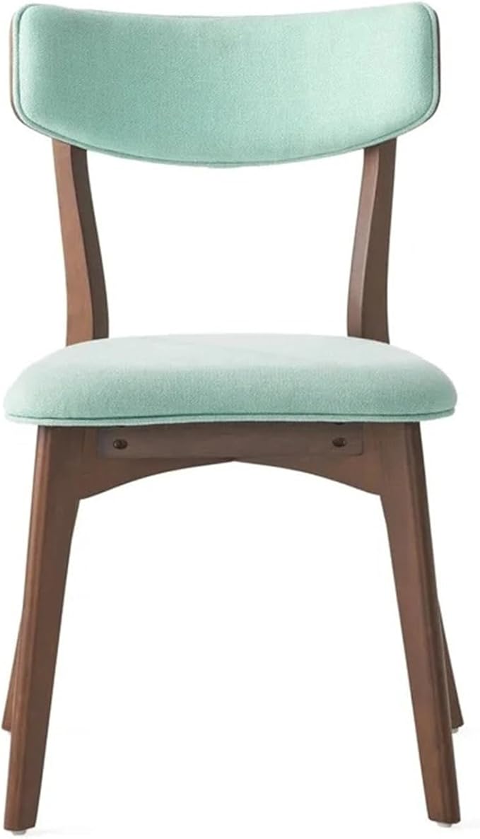 Adjustable Office Computer Chair with Armrest 1pcs Modern Style Upholstered Fabric Indoor Rubber Wood Frame Comfortable Dining Chairs