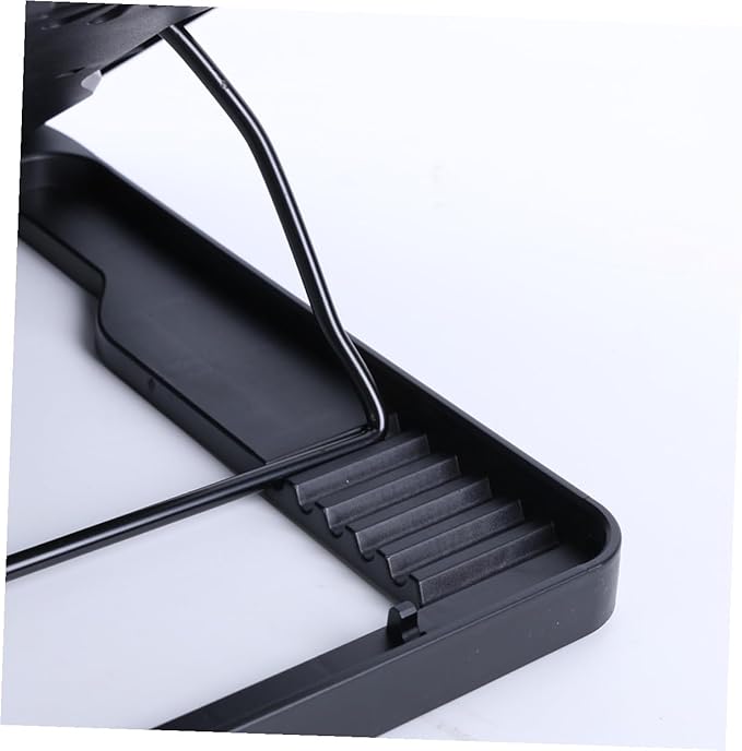USB Laptop Cooling Pad with 5 Fans Adjustable Cooler Stand Base Anti-Skid Laptop Cooling Device for Gaming and Office Use Black