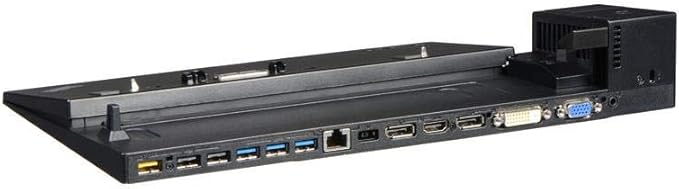 Lenovo ThinkPad USA Ultra Dock With 90W 2 Prong AC Adapter (40A20090US Retail Packaged) Black