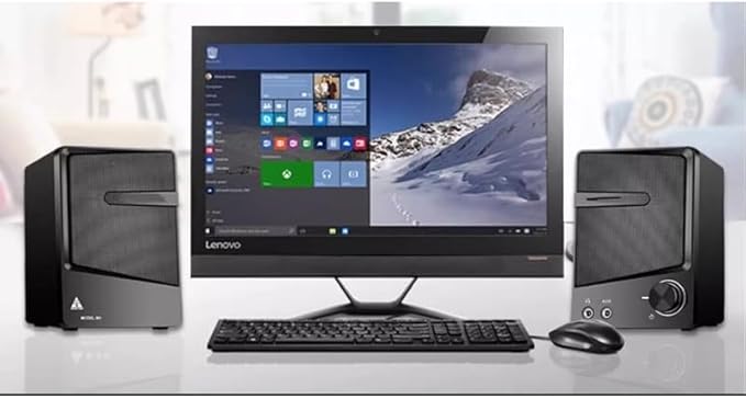 Computer Audio Desktop Home Wired Small Speaker Laptop External Mini Subwoofer Office