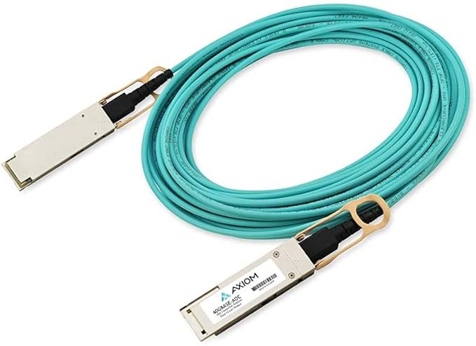Axiom Memory - MC2210310-100-AX - Axiom QSFP+ Optical Cable - 328.08 ft QSFP+ Network Cable for Network Device - First End: 1 x SFF-8436 QSFP+ - Second End: 1 x SFF-8436 QSFP+