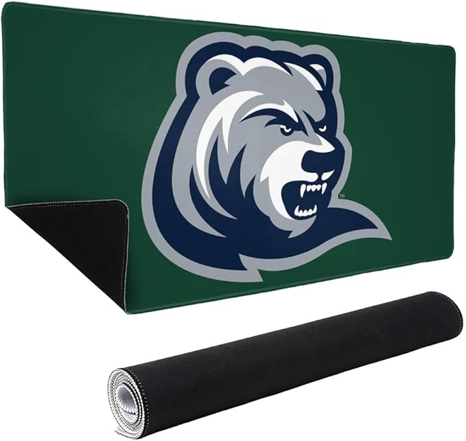 Drew University Rangers Primary Logo Large Gaming Mouse Pad Desk Mat with Stitched Edges Non-Slip Base for Gamer Home and Office 31.5 x 15.7