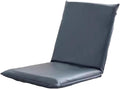 Padded Floor Chair with Adjustable Backrest Portable Floor Chair with 5 Gear Adjustable Back Support Suitable for Meditation Seminars Reading TV Watching or GamingBlueL