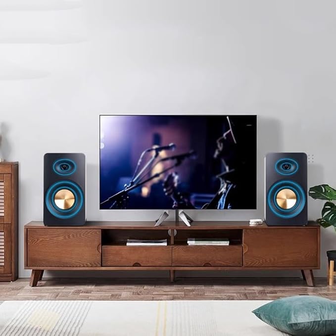 Computer Bookshelf Speaker Home Desktop 2.0 Active Projector Audio Multimedia Desktop Speaker