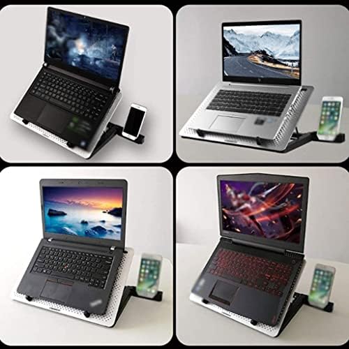 Laptop Cooling Pad Computer Cooling Pads for Laptops Support Up to 17.3 Inch Notebook Laptop Fan Stand with LED Light for Gaming Office Work from Home