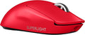 Logitech G PRO X Superlight 2 SE Wireless Gaming Mouse 60 g pro-Grade Mouse with 5 programmable Buttons 44K DPI Sensor 888+ IPS 1 kHz Report Rate USB-C Charging for PC/Mac - Red