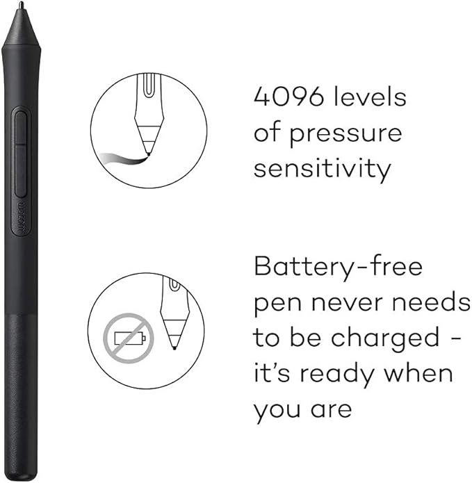 Wacom CTL6100WLE0 Intuos Wireless Graphic Tablet with 3 Software Included 10.4 X 7.8 Pistachio (Renewed)