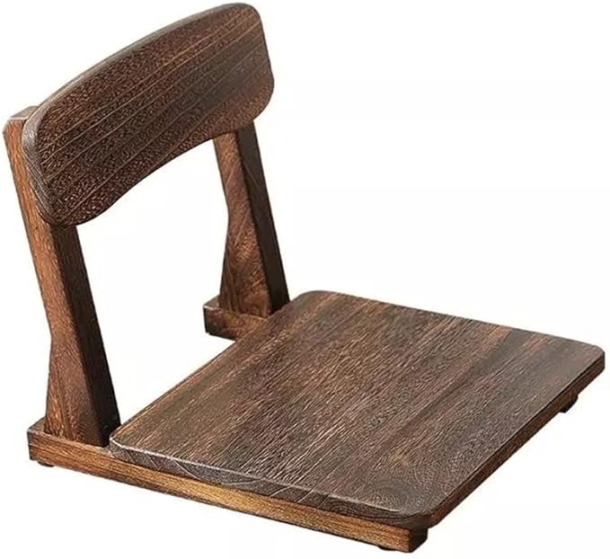 Office Chair Gaming Chair Computer Chair Support for Living Room Furniture Wood Legless Chair Meditation Game Floor Seating with Back