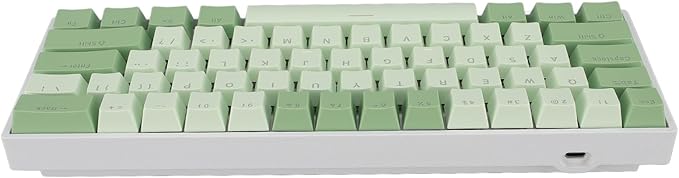 Zunate Wired 60% Mechanical Gaming Keyboard - 61 Keys RGB Backlit Gaming Keyboard USB Wired Red Switch Keyboard for 2000 ME 7 8 10 for HarmonyOS