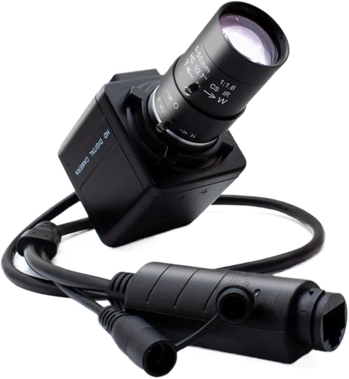 5 50mm HD Industrial Camera Living Stream Webcam 1 27 CS Mount F1 Manual Zoom Lens 3 4 5 8MP CMOS Digital Camera