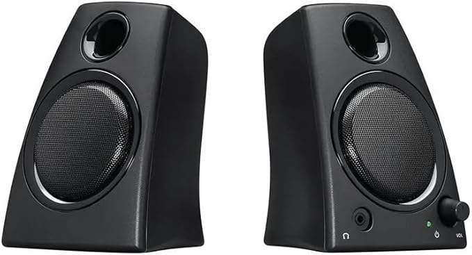 JSEIAJB PC Speakers Stereo Sound Strong Bass 3.5mm Audio Input Volume Controls Speakers for Computer/TV/Smartphone