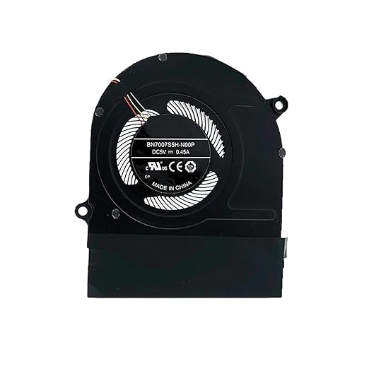 Laptop Cooling Fan Cooler for BN7007S5H-N00P BN7007S5H-N01P DC5V 0.45A 4Pin(Blue)