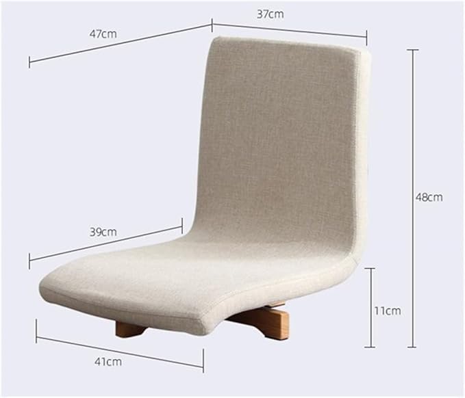 Office Chair Gaming Chair Computer Chair Home Office Furniture Legless Chair Sitting Modern 360-Degree Swivel Floor Chair Support
