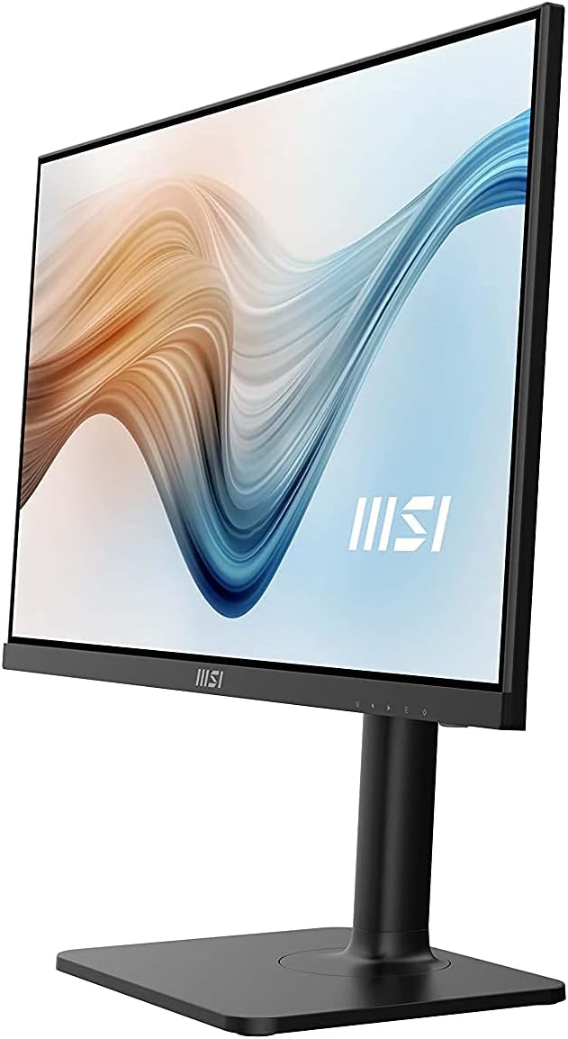 MSI 24” IPS FHD (1920 x 1080) Non-Glare with Super Narrow Bezel 75Hz 1ms 16:9 with Adjustable Stand (Modern MD241P) (Renewed)