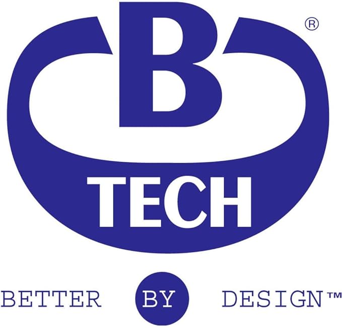 B-Tech Atlas BT604 Speaker Stand - 50 kg Load Capacity - 40 cm Height - Steel - Black