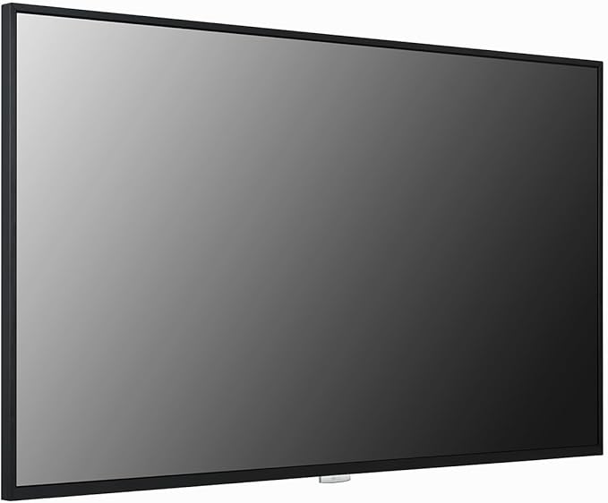 LG ML5K-B 43 Class 4K UHD Digital Signage LED Display | 3840×2160 Resolution Slim Bezel Design &amp 24/7 Operation | Retail &amp Public Display Use + Surge Protector + 2X HDMI Cable + Cable Ties +
