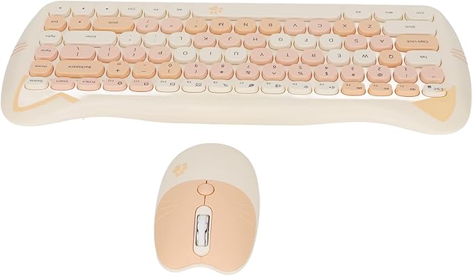 Cute Cat S Keyboard and Combo with Low Power Technology Ideal for Gaming and Use (#3)