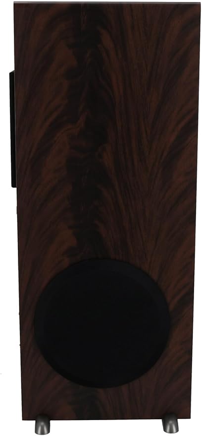 Rockville TM80D Powered Home Theater Tower Speaker System Dark Wood 800W 8 Subwoofers Bluetooth USB/SD Playback FM Radio Remote Control Karaoke Ready Perfect for Home Entertainment