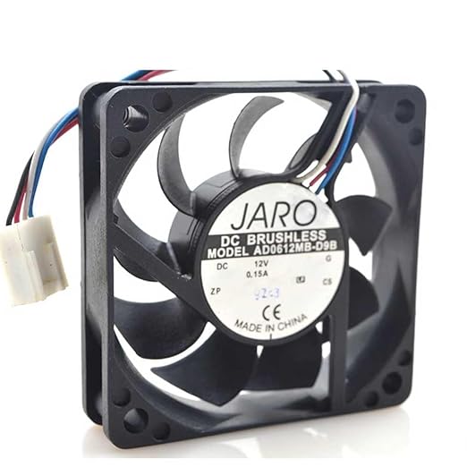 AD0612MB-D9B 12V 0.15A 60mm Ultra Quiet Cooling Fan for Laptops and Electronics