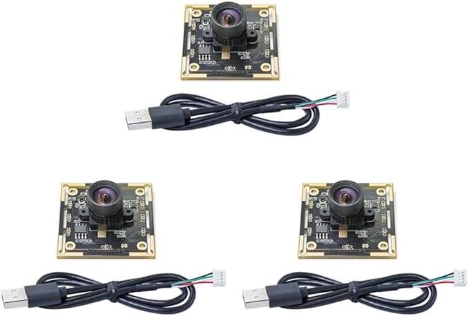 3PCS OV9732 Camera Module 1MP 1280x720 30fps USB Free Driver Manual Focus with 0.5 Meter Cable for WinXP/7/8/10