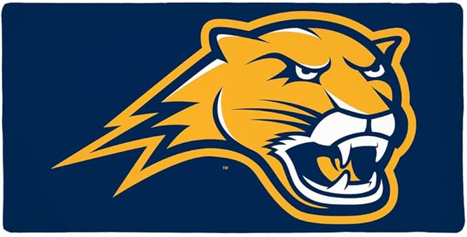 Averett University Cougars Primary Logo Large Gaming Mouse Pad Desk Mat with Stitched Edges Non-Slip Base for Gamer Home and Office 31.5 x 15.7