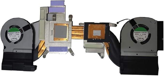 New Laptop Heatsink&ampFan for Alienware 13 R3 AT1Q7002SS0 0MTCH7 MTCH7 EG50060S1-C300-S9A EG50060S1-C290-S9A