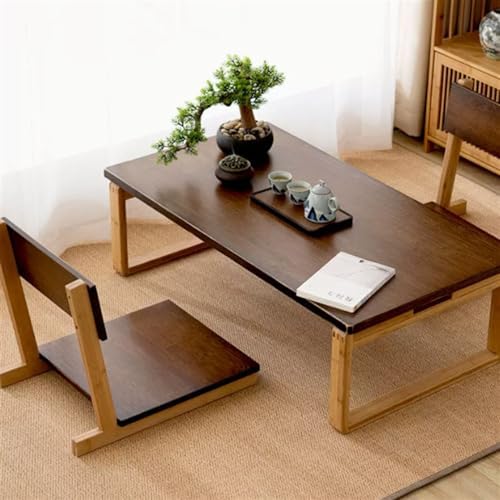 Portable Floor Chair Bedroom Living Room Tatami Chair Wooden Floor Tatami Lazy Chair Single Person Bay Window Chair with Back Support for Video-Gaming Reading Resting (Col