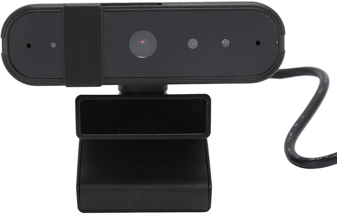 Laptop Webcam Full HD 1080P USB Webcam Facial Recognition Webcam 120 Degree Wide PC USB Webcam with Private Cover for