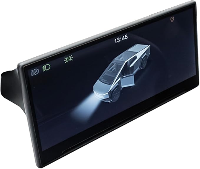 Style 8.9 Inch Smart Gauge Center Console for Tesla Cybertruck1920 * 720 HD Touch ScreenWider Viewing Angle of Large ScreenNavigationNo Broken/No Hole