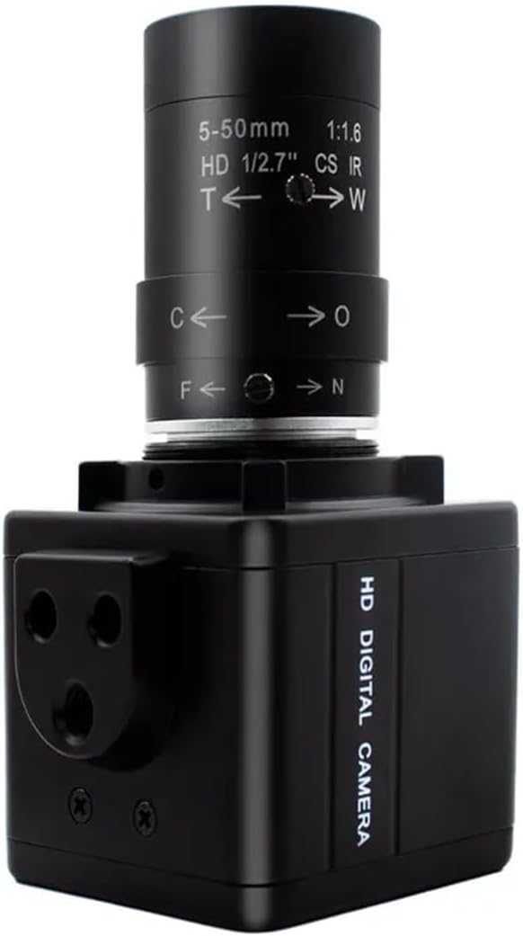 Mini Manual Zoom 3 4 5 8MP IP Camera 5 mm 6 mm Lens Metal Industrial Inspection Security Camera Video Surveillance