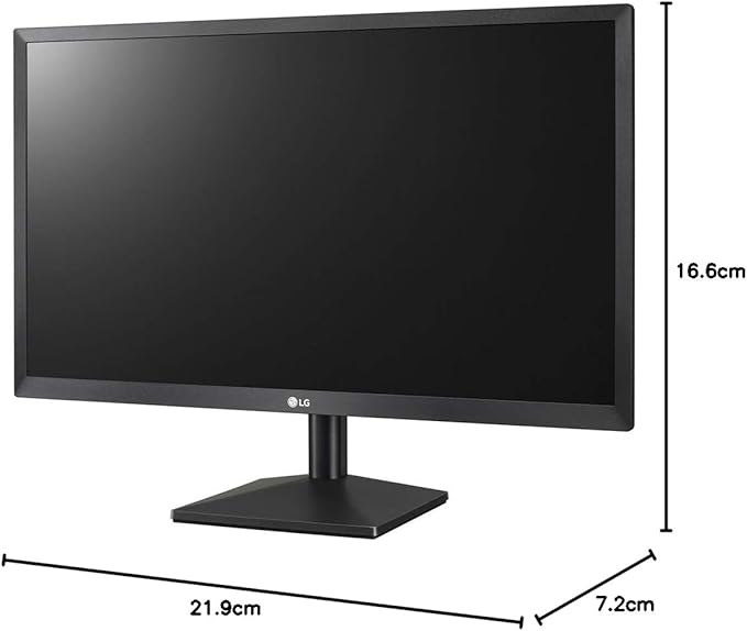 LG 24MK430H-B 24'' Class Full HD (1920 x 1080) IPS Monitor with AMD FreeSync Technology On Screen Control and Compact Bezel (HDMI D-Sub Headphone Jack) – Black