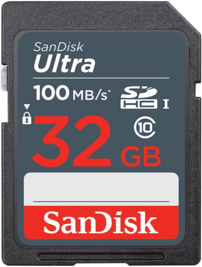 SanDisk Professional 18 TB G-Drive Desktop Portable External Hard Drive (Dark Gray) Bundle with 32GB Memory Card (100MB/s) Charge Cable (6-Feet) and USB Card Reader (4 Items)