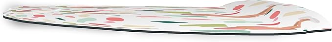 Ergonomic Mouse Pad with Wrist Rest Digital Printed Mouse Mat for Tendon Sheath Problems Non-Slip Base for Office and Home Size: 20 x 23 cm