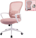 Office Chair Gaming Chair Computer Chair Nylon Mesh Five-Star Feet Mesh Chair Ergonomic Adjustable Office Chair Gaming Chairs for Office Staff ChairComfortable Lumbar Support