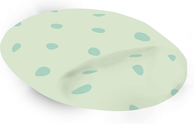 Ergonomic Mouse Pad with Wrist Rest Digital Printed Mouse Mat for Tendon Sheath Problems Non-Slip Base for Office and Home Size: 20 x 23 cm