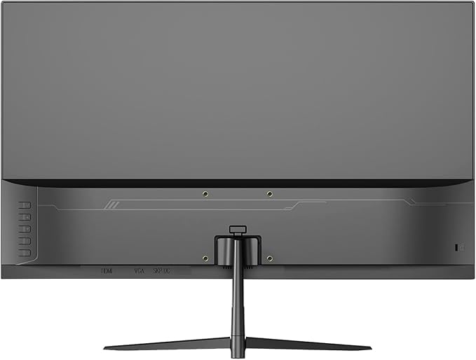 ZZA 24.5 120Hz Curved Gaming Monitor | FHD 1080P Frameless Design AMD FreeSync Low Motion Blur Eye Care Technology DisplayPort &amp HDMI Connectivity VESA Wall Mount Compatible - Black