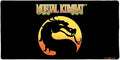 Mortal Kombat Klassic Logo Large Gaming Mouse Pad Desk Mat with Stitched Edges Non-Slip Base for Gamer Home and Office 31.5 x 15.7