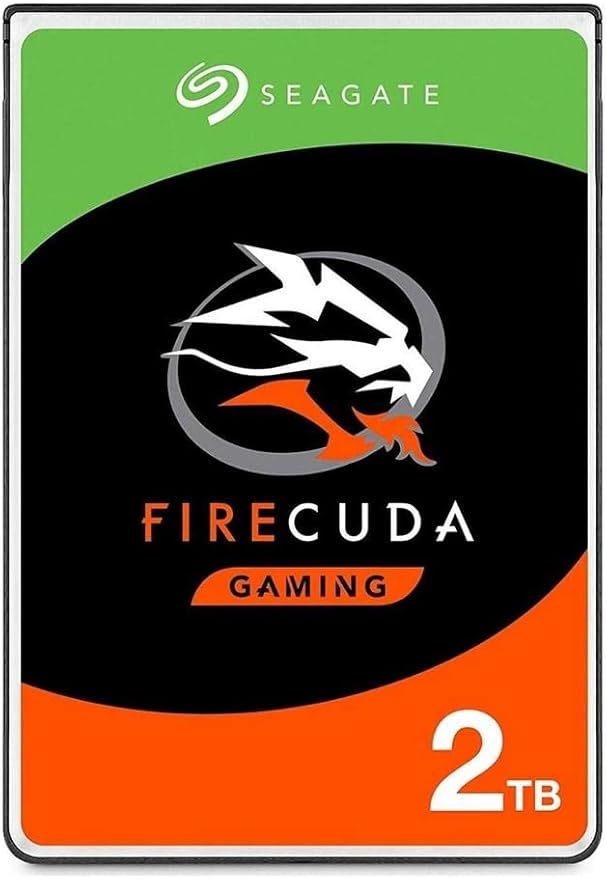 Seagate (ST2000LX001) FireCuda 2TB Solid State Hybrid Drive Performance SSHD – 2.5 Inch SATA 6Gb/s Flash Accelerated for Gaming PC Laptop
