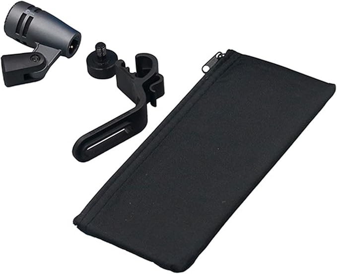 Generic Wired Dynamic MicProfessionalPercussion MicrophoneSturdySnare Drum Mic Clip on for Tom Musical Instruments Snare