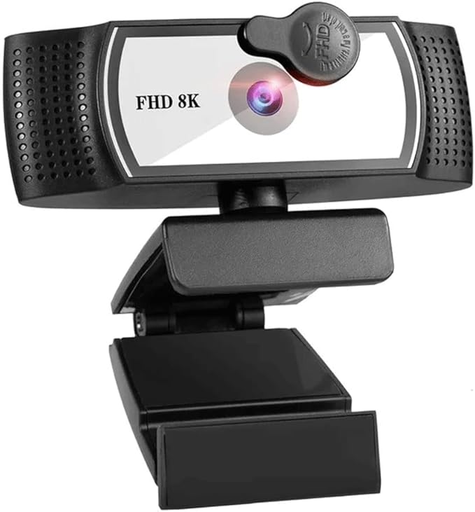8K/4k Webcam 1080p Camera Live Broadcast 2k Driver-Free Laptop Computer Web Cam Camera Wihe Microphone(2K)