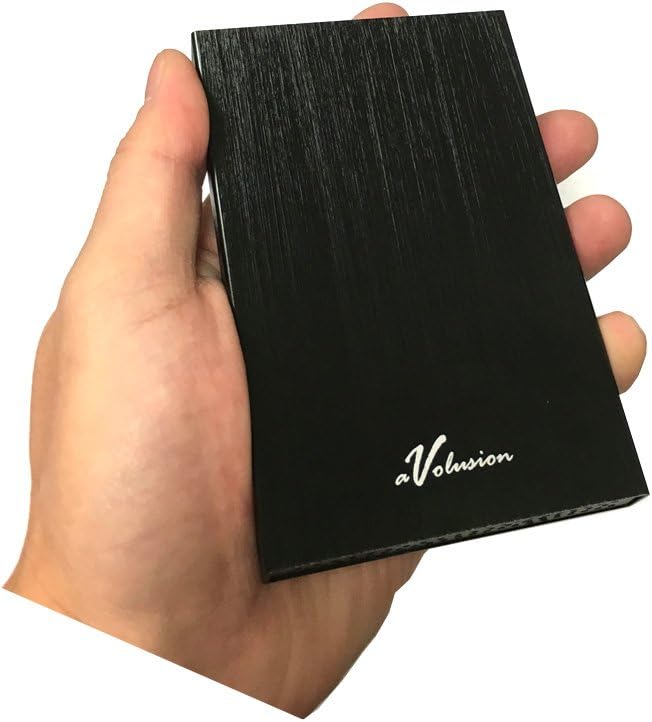 Avolusion® HD250U3 250GB Ultra Slim SuperSpeed USB 3.0 Portable External Hard Drive (Mac OS Formatted) (Black)- 2 Year Warranty