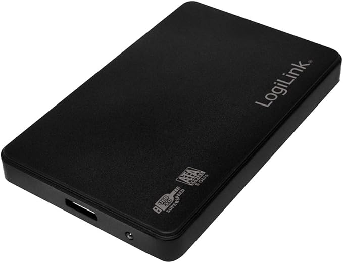 LogiLink UA0256 Hard Drive Enclosure SATA USB 3.0 6.35 cm (2.5 Inch) Black