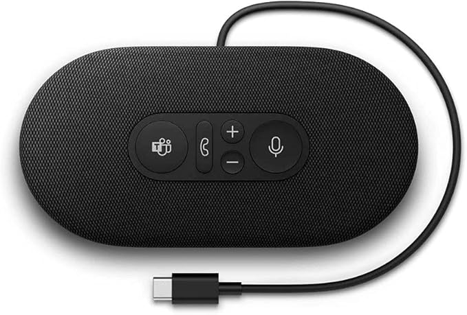 Microsoft MS Modern USB-C Speaker for Business (Renewed) Black