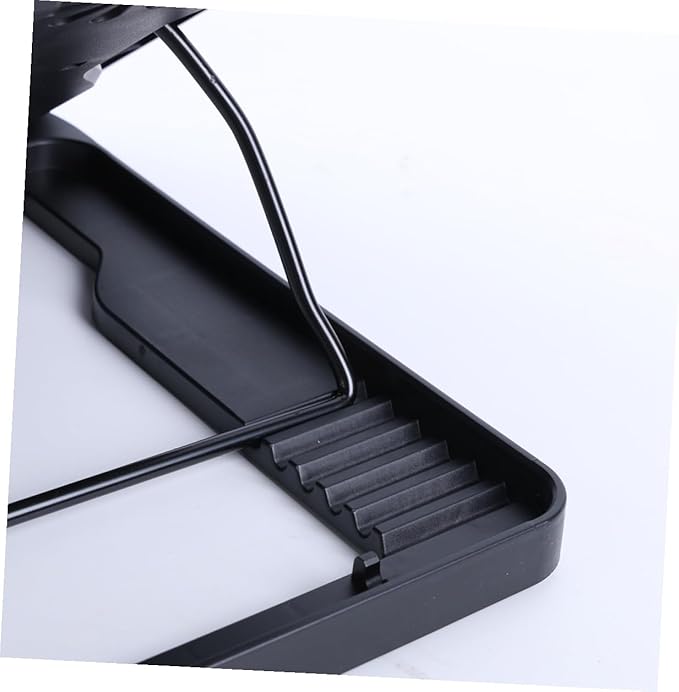 Laptop Cooling Pad with 5 Fans USB Powered Adjustable Stand Black Laptop Cooler Base for Gaming and Office Use