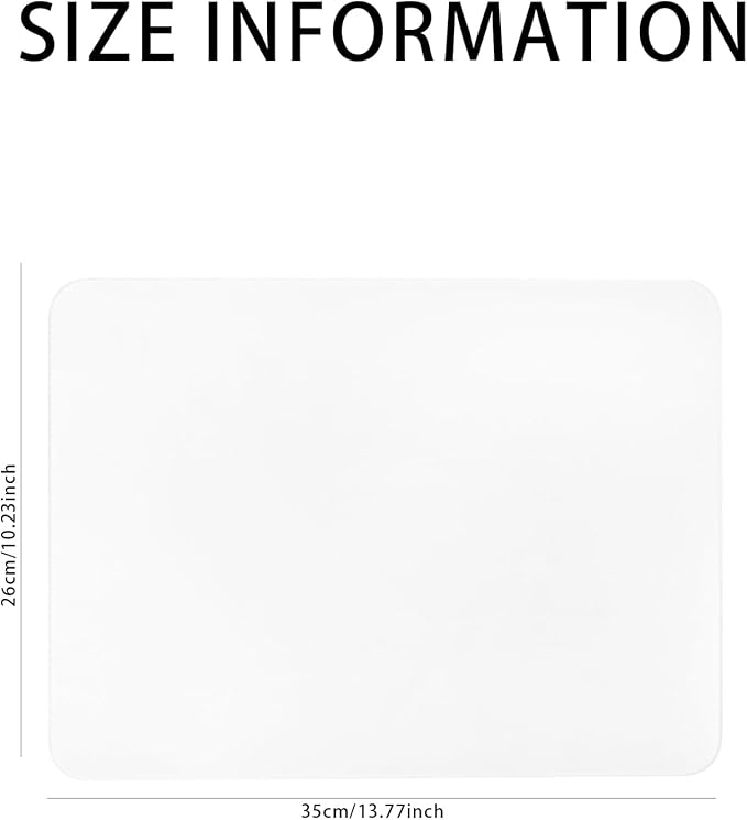 Glass Gaming Mousepad Professional Artisan 350 * 260 * 3.2mm Large Mouse Pad Provides Improved Precision and Speed for Keyboard Mouse