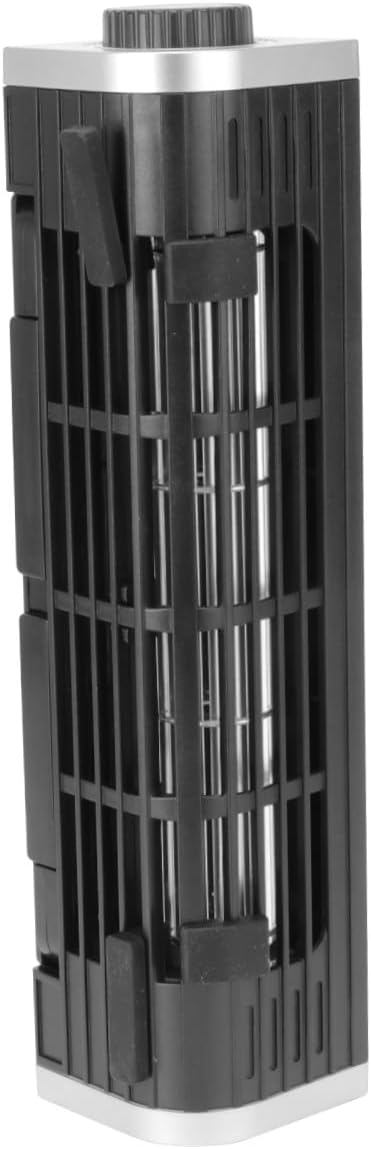STOBOK USB Laptop Cooler with Adjustable Fan Speed Holder Portable Desktop Cooling Rack for Laptops Tablets Phones USB Powered Black Cooling Stand with Rear